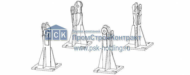 Анкерное крепление крана SYM FO23B